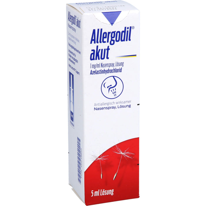 Allergodil akut Nasenspray, 5 ml Lösung