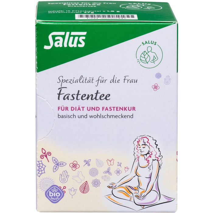 Salus Fastentee Basische Kräutertee-Mischung, 15 St. Filterbeutel