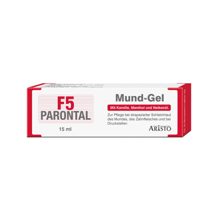 Parontal F5 Mund-Gel, 15 ml Gel