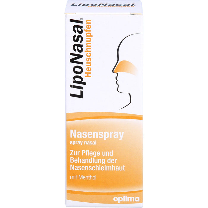 LipoNasal Heuschnupfen, Nasenspray zur Pflege und Behandlung der Nasenschleimhaut, 20 ml Solution