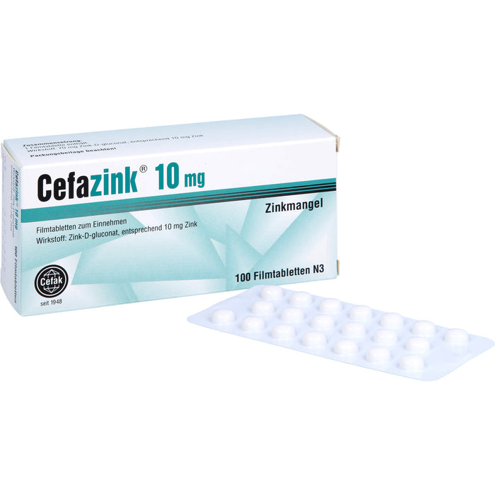 Cefazink 10mg Filmtbl., 100 St FTA