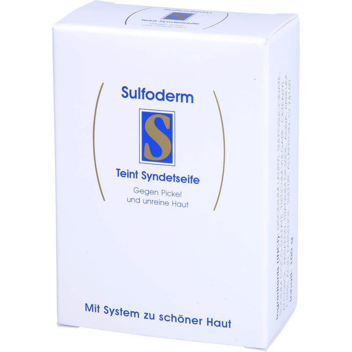 Sulfoderm S Teint Syndetseife, 100 g SEI