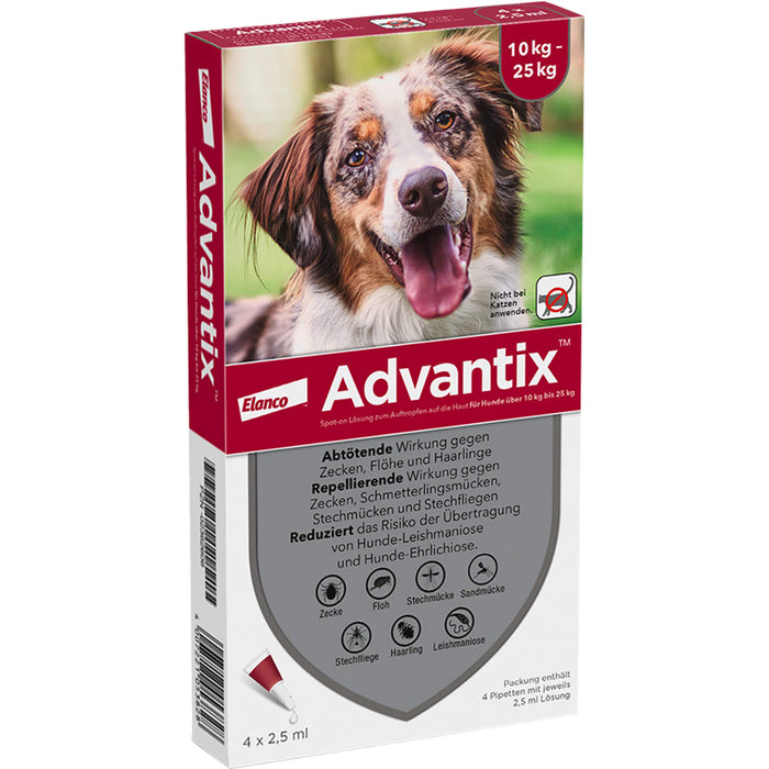 Advantix Spot-on Hund10-25, 4 St LOE