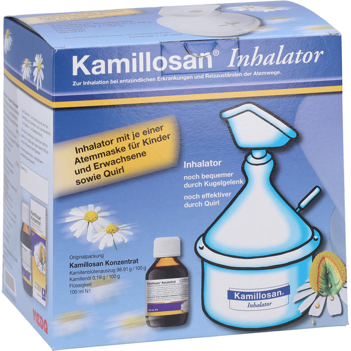 Kamillosan 100 ml Konzentrat + Inhalator, 1 pcs. Set