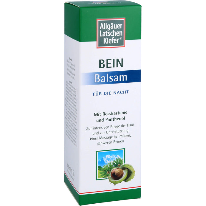 Allgäuer Latschenkiefer Bein Balsam für die Nacht, 200 ml Cream