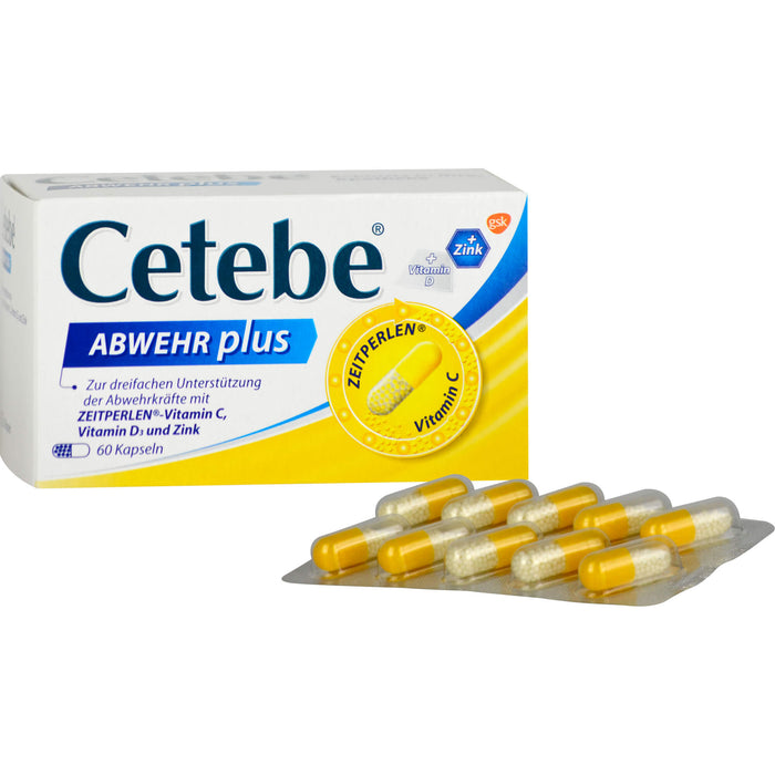 Cetebe Abwehr plus Kapseln, 60 pc Capsules