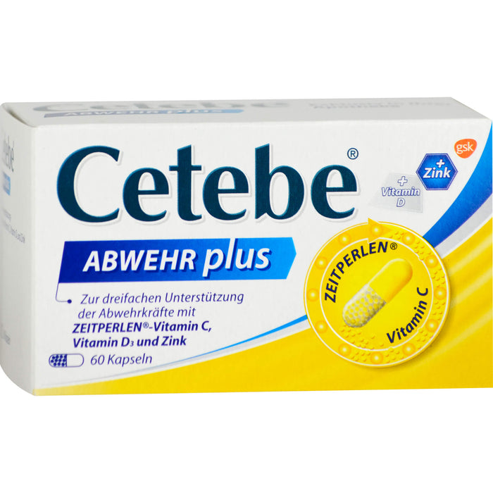 Cetebe Abwehr plus Kapseln, 60 pc Capsules