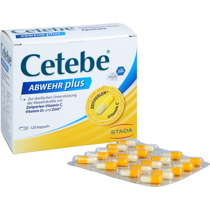 Cetebe Abwehr plus Kapseln, 120 pc Capsules