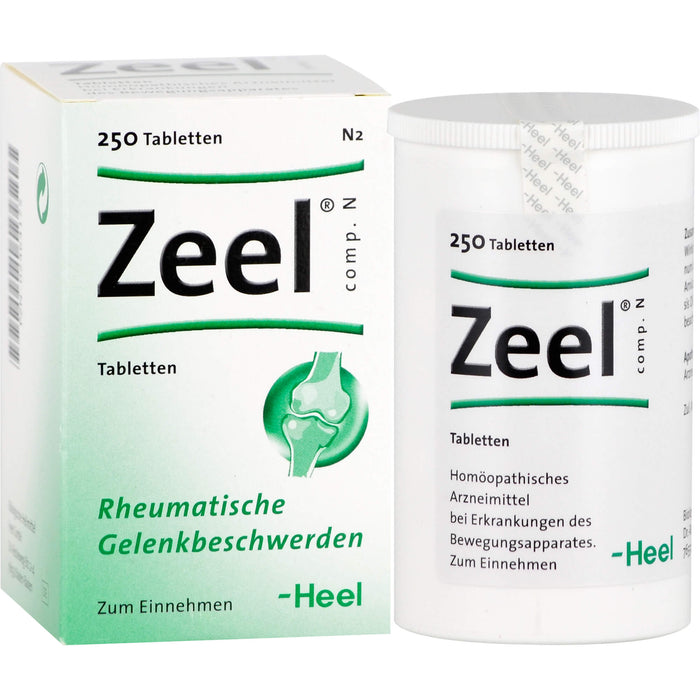 Zeel comp. N Tabletten bei rheumatischen Gelenkbeschwerden, 250 St. Tabletten