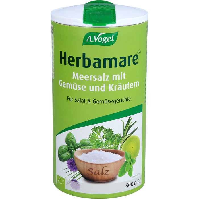 A. Vogel Herbamare Meersalz mit Gemüse und Kräutern, 500 g Salt