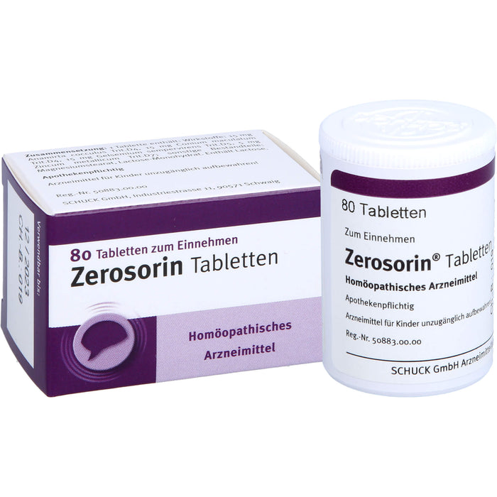 Zerosorin Tabletten, 80 St TAB