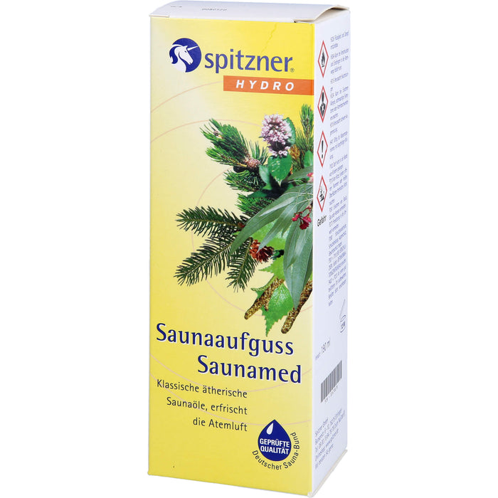 Spitzner Hydro Saunaaufguss Saunamed, 190 ml Concentré