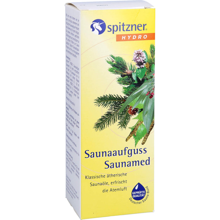 Spitzner Hydro Saunaaufguss Saunamed, 190 ml Concentré