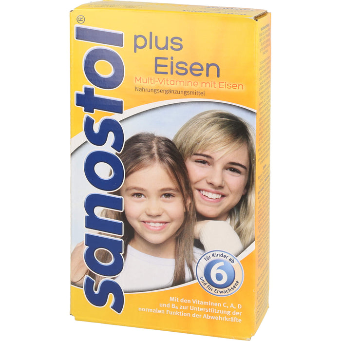 sanostol plus Eisen Saft, 230 ml Lösung