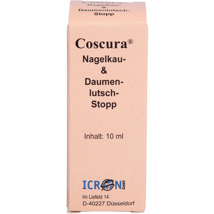 Nagelkau- & Daumenlutsch-Stopp Coscura, 10 ml FLU