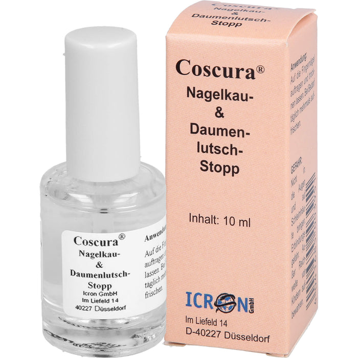 Nagelkau- & Daumenlutsch-Stopp Coscura, 10 ml FLU