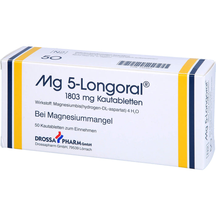 Mg 5-Longoral 1803 mg Kautabletten, 50 St KTA