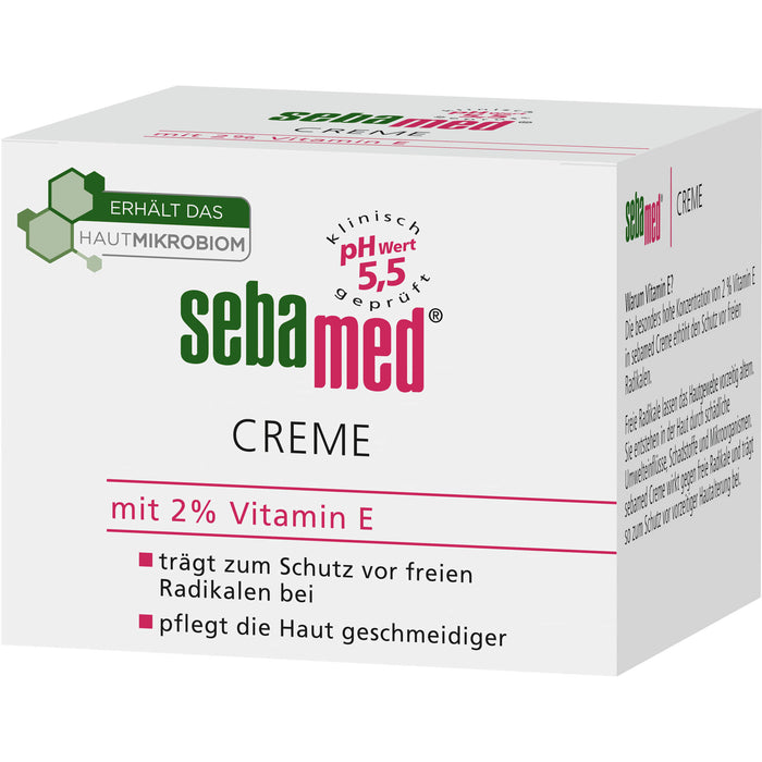 sebamed Creme mit 2 % Vitamin E, 75 ml Creme