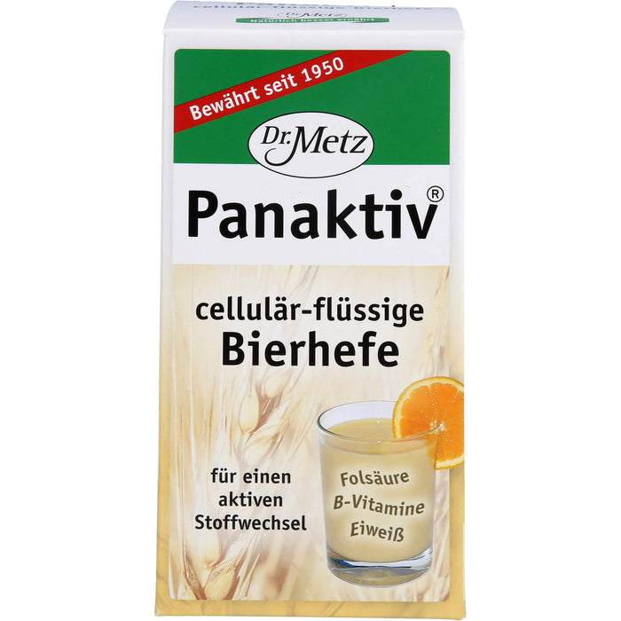 Panaktiv cellulär-flüssige Bierhefe für aktiven Stoffwechsel, 500 ml Solution