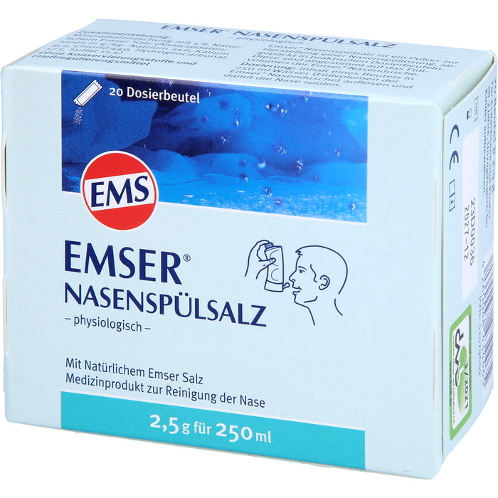 EMSER SALZ Dosierbeutel, 20 St. Beutel