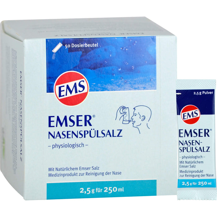 EMSER SALZ Dosierbeutel, 50 St. Beutel