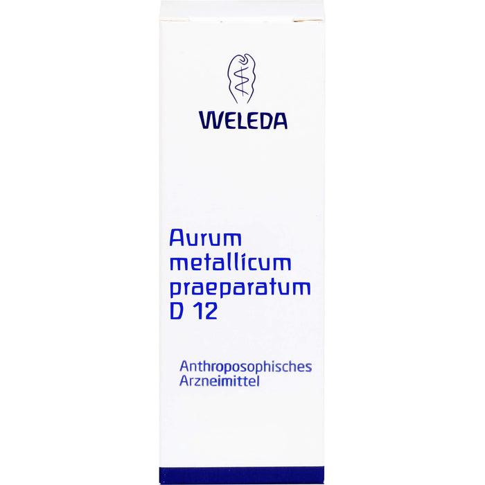 WELEDA Aurum metallicum praeparatum D12 Verreibung, 50 g Powder