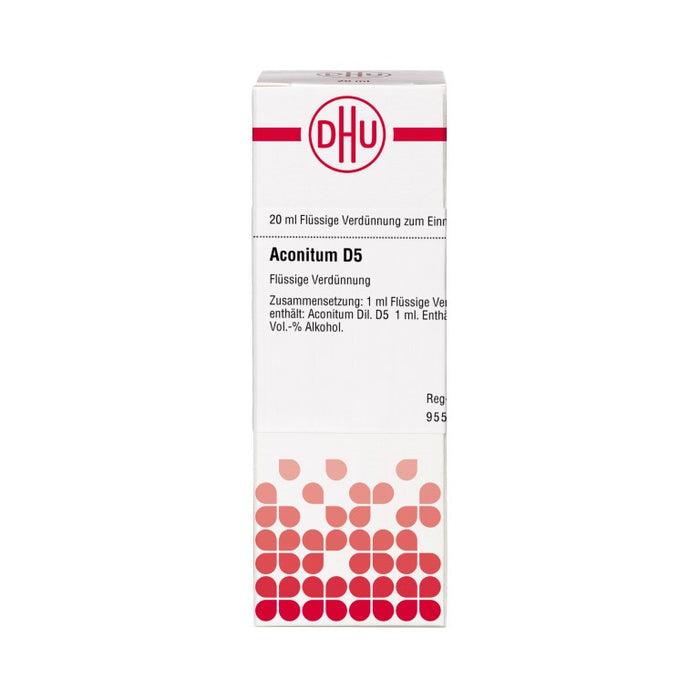 Aconitum D5 DHU Dilution, 20 ml Lösung