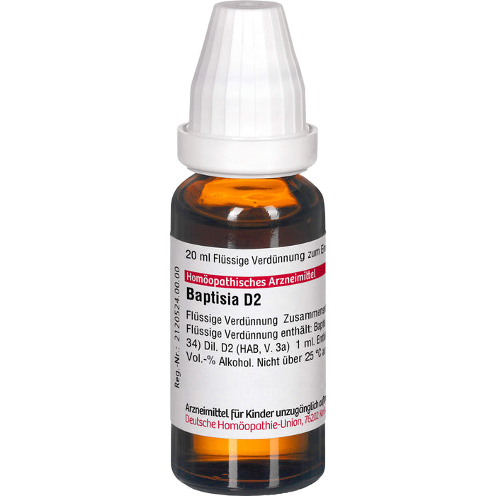 DHU Baptisia D2 Dilution, 20 ml Lösung