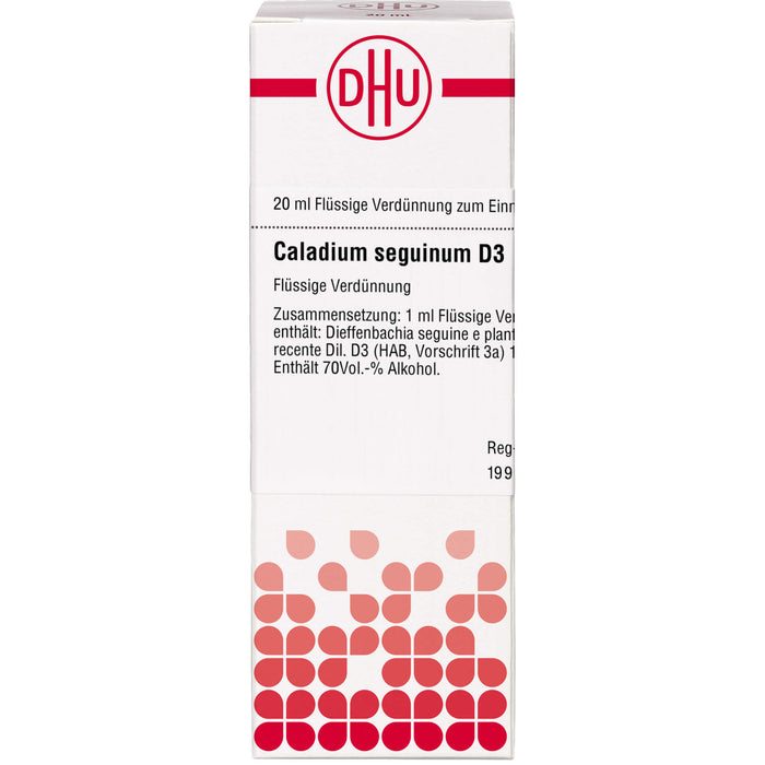 Caladium seguinum D3 DHU Dilution, 20 ml Lösung