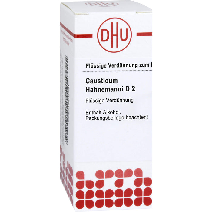 Causticum Hahnemanni D2 DHU Dilution, 20 ml Lösung