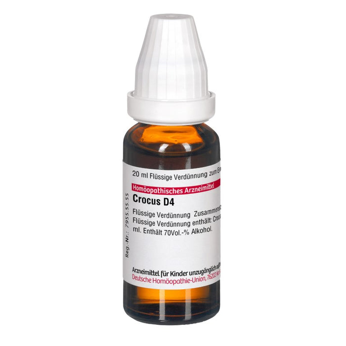 Crocus D4 DHU Dilution, 20 ml Lösung