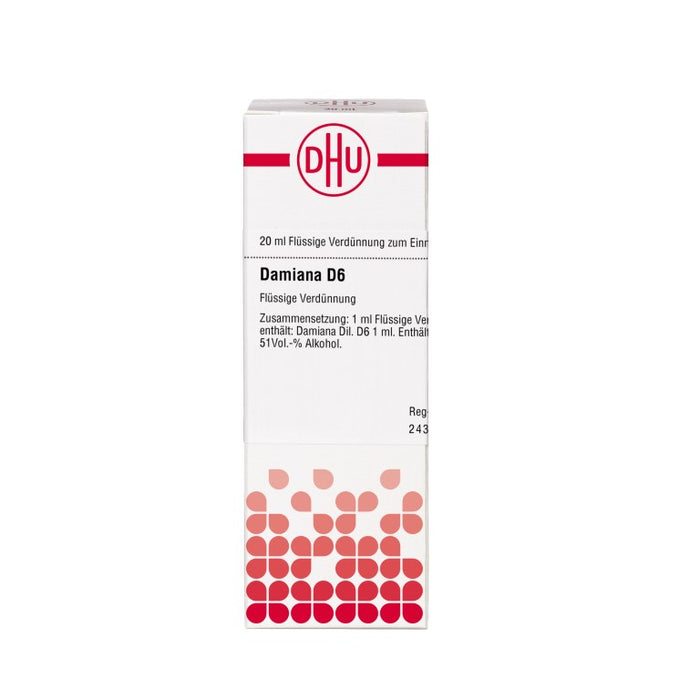 Damiana D6 DHU Dilution, 20 ml Lösung