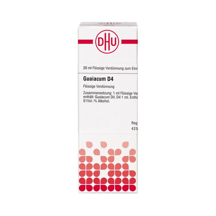 DHU Guaiacum D4 Dilution, 20 ml Lösung