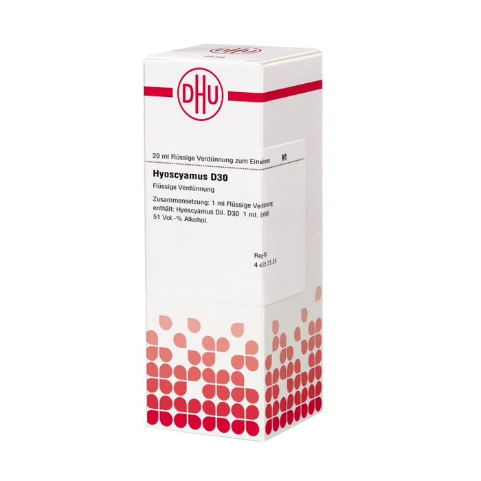 DHU Hyoscyamus D30 Dilution, 20 ml Lösung