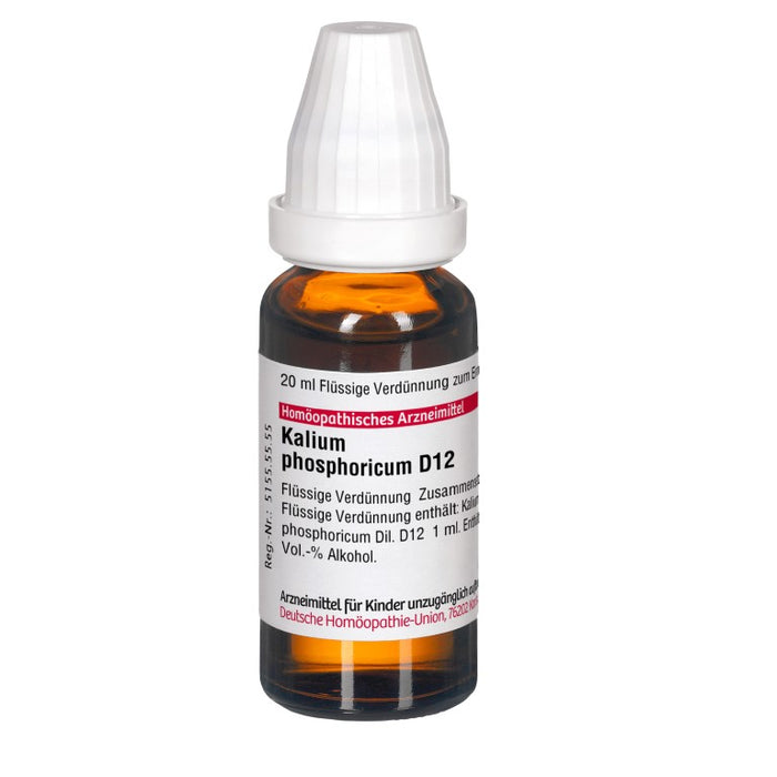 DHU Kalium phosphoricum D12 Dilution, 20 ml Lösung