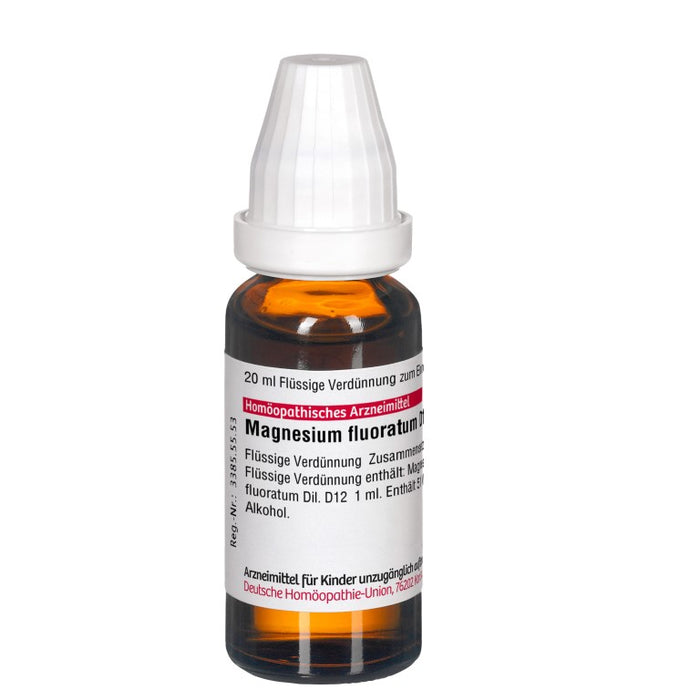 Magnesium fluoratum D12 DHU Dilution, 20 ml Lösung