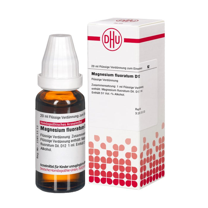 Magnesium fluoratum D12 DHU Dilution, 20 ml Lösung