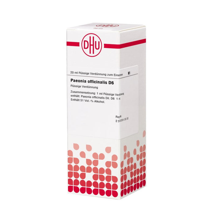 DHU Paeonia officinalis D6 Dilution, 20 ml Lösung