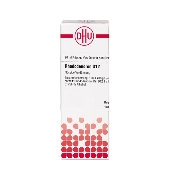 DHU Rhododendron D12 Dilution, 20 ml Lösung