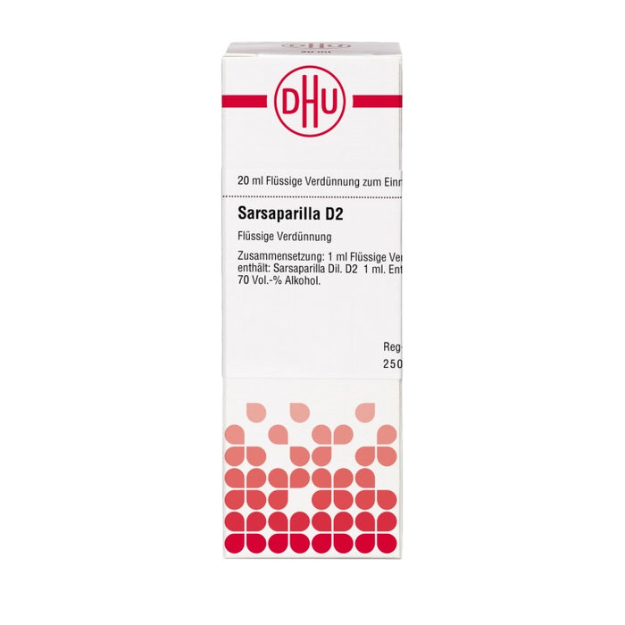 DHU Sarsaparilla D2 Dilution, 20 ml Lösung