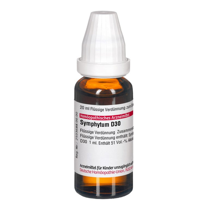 Symphytum D30 DHU Dilution, 20 ml Lösung