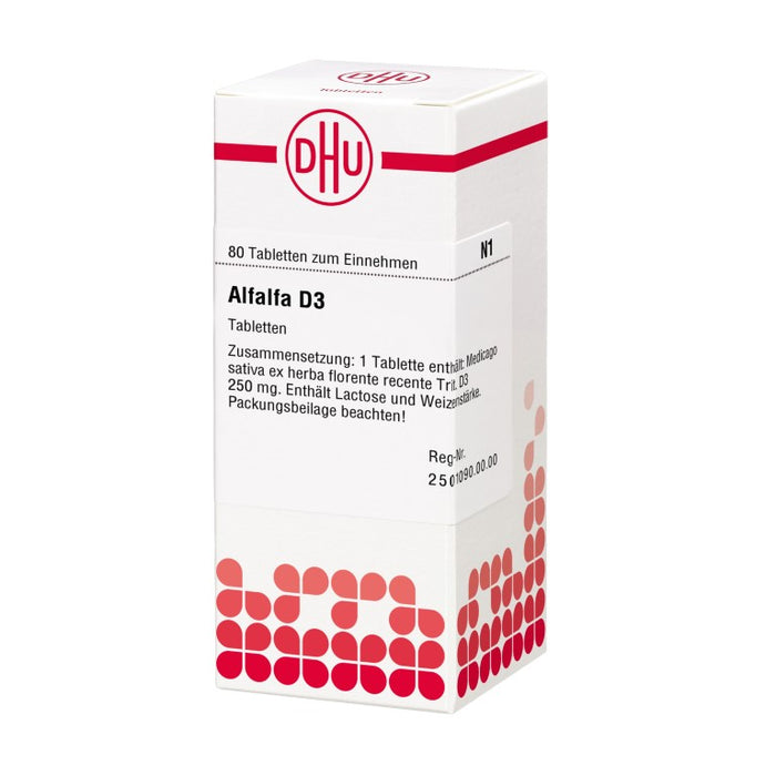 DHU Alfalfa D3 Tabletten, 80 pcs. Tablets