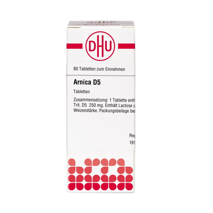 DHU Arnica D5 Tabletten, 80 St. Tabletten