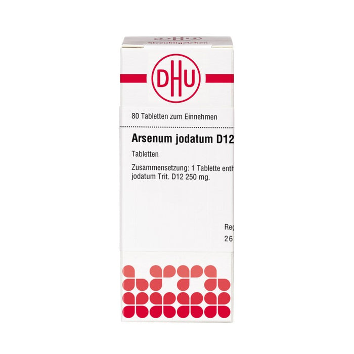 DHU Arsenum jodatum D12 Tabletten, 80 pcs. Tablets