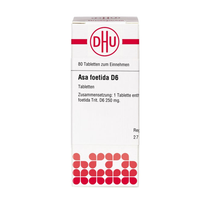 DHU Asa foetida D6 Tabletten, 80 pcs. Tablets