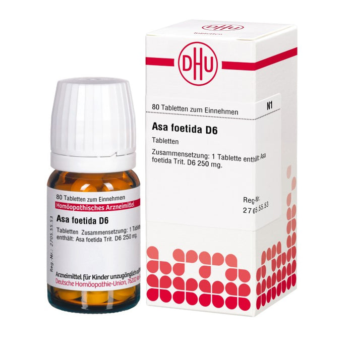 DHU Asa foetida D6 Tabletten, 80 pcs. Tablets