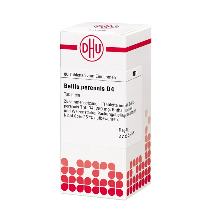 DHU Bellis perennis D4 Tabletten, 80 St. Tabletten