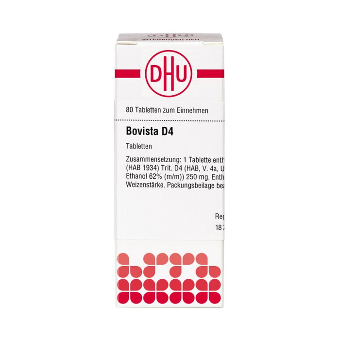 Bovista D4 DHU Tabletten, 80 St. Tabletten