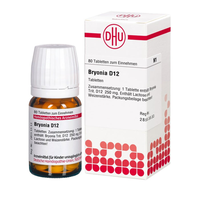 DHU Bryonia D12 Tabletten, 80 pcs. Tablets