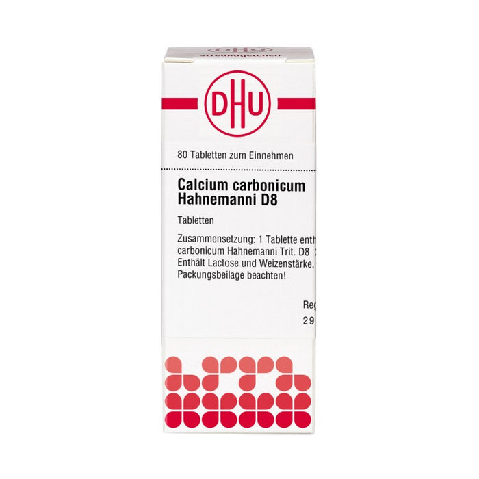 DHU Calcium carbonicum Hahnemanni D8 Tabletten, 80 pcs. Tablets